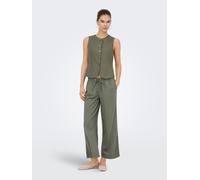 ONLY Marlenehose in Khaki - Größe L | Damenhosen