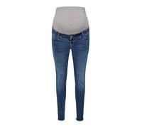 ONLY MATERNITY Damen Olmblush Mid Sk ANK Rw DNM Reabox Noos, Medium Blue Denim, (L) W x 32L