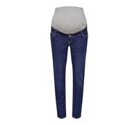 ONLY MATERNITY Damen Olmcruz Skinny DNM Pimbox, Dark Blue Denim, L / 32L