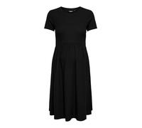 ONLY MATERNITY Damen Olmmalaya S/S O-Neck Abk Dress JRS Noos, Black, M