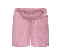 ONLY MATERNITY Damen Olmthyra Life Smock Shorts WVN, Sea Pink, M