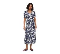 Only Maxikleid Chianti in Dunkelblau mit floralem Allover-Print L Regular Fit