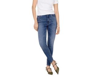 ONLY Mila High Waist Skinny Jeans in Mittelblau W26-L34 Skinny Fit