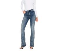 ONLY Mila Jeans Flared in Mittelblau W28 / L30 Flared Fit