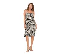 Only Minikleid Mai in Schwarz-Creme mit Ikat-Muster M Regular Fit