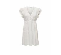 ONLY - ONLHELENA LACE CAPSL DRESS WVN NOOS cloud dancer - Gr. - XL