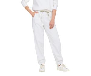 ONLY Noomi Jogginghose mit Glitzerprint in Weiß M Regular Fit