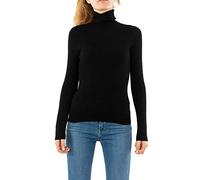 Only Rollkragenpullover aus Viskosemischung Modell 'Karol' in Schwarz, Größe S, Artikelnr. 1146262S Schwarz S 80% Viskose, 20% Nylon