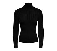 Only Karol Roll Neck Knit Langarm T-shirt XS Black (Herstellerartikelnummer: 15165075-Black-XS)
