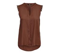 ONLY NOS Damen Onlkimmi S/L Top WVN Noos Top,per Pack Rot (Henna Henna),(Herstellergröße:36.0)