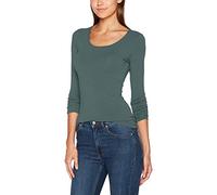 ONLY NOS Damen Onllive Love New LS O-Neck TOP NOOS Langarmshirt, per Pack Grün (Balsam Green Balsam Green), 34 (Herstellergröße: XS)