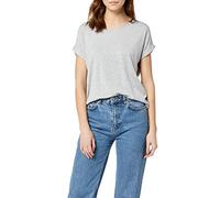 Only Moster O-neck Kurzarm T-shirt XS Light Grey Melange (Herstellerartikelnummer: 15106662-LightGreyMelange-XS)
