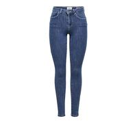 ONLY NOS Damen ONLPOWER MID PUSH UP SK JEA REA3223 NOOS Skinny Jeans, per pack Blau (Dark Blue Denim Dark Blue Denim), 42/L34 (Herstellergröße: XL)