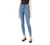 Only Damen Jeans ONLPOWER MID PUSH UP SK REA2981K - Skinny Fit -Blau - Light Blue XS - L 32, Light Blue Denim (15169892)