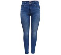 ONLY NOS Damen Skinny Skinny Jeans onlPAOLA HW SK DNM JEANS AZG0007 NOOS 15165792, Gr. W27/L32 (Herstellergröße: S), Blau (Medium Blue Denim)