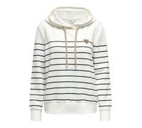 ONLY - ONLADELLE L/S STRIPE HOOD SWT NOOS Cloud Dancer - Gr. - L