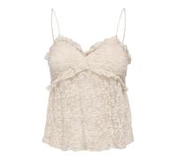ONLY - ONLALBINA V-NECK SINGLET TOP JRS Birch - Gr. - L