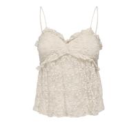 ONLY - ONLALBINA V-NECK SINGLET TOP JRS Birch - Gr. - L