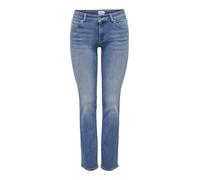 ONLY - ONLALICIA REG STRT DNM DOT568 NOOS medium blue denim - Gr. - 32
