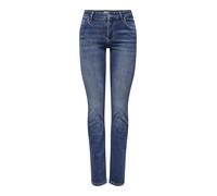ONLY - ONLALICIA REG STRT DNM DOT879 NOOS Medium Blue Denim - Gr. - 34