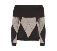 ONLY - ONLALIVIA LS OFF SHOULDER KNT Coffee Bean - Gr. - XS