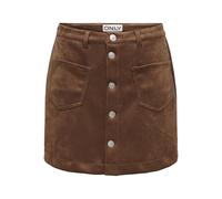 ONLY Onlamazing-Stina Faux Sue Skirt PNT Noos