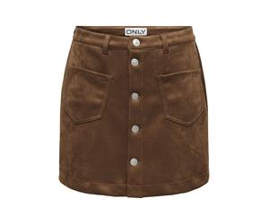 ONLY - ONLAMAZING-STINA FAUX SUE SKIRT PNT NOOS - Gr. - XL