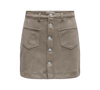 ONLY - ONLAMAZING-STINA FAUX SUEDE SKIRT PNT walnut - Gr. - S