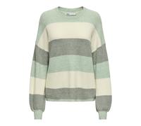 ONLY - ONLATIA LIFE L/S STRIPE PULLOV KNT NOOS silt green - Gr. - M
