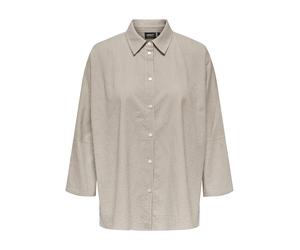 ONLY - ONLAUGUSTA SHIRT WVN NOOS Feather Gray - Gr. - XL