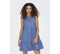 ONLY - ONLBEA SIESTA SL DNM DRESS BJ medium blue denim - Gr. - L