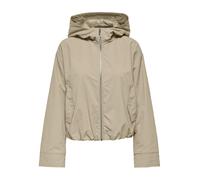 ONLY Outdoorjacke ONLBEALO HOOD JACKET OTW NOOS Damen Gr. M humus Silber-Trim 100% Nylon mit Kapuze