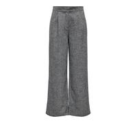 ONLY ONLBEKKA LIFE HW WIDE WOOL LOOK PANT TLR Damen | MEDIUM GREY MELANGE | 34