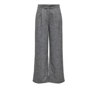 ONLY ONLBEKKA LIFE HW WIDE WOOL LOOK PANT TLR Damen | MEDIUM GREY MELANGE | 40