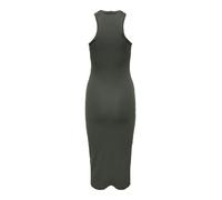 Only Onlbelfast S/L Midi Dress JRS NOOS Mittellanges Kleid oliv in S