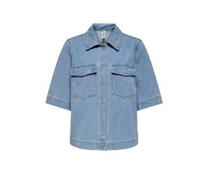 ONLY ONLBELLE S/S SHIRT DNM GUA NOOS Damen | LIGHT BLUE DENIM | XS