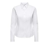 ONLY - ONLBERSA LS FITTED SHIRT WVN Bright White - Gr. - L