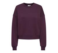 Sweatshirt ONLY "Sweatshirt ONLBEST CREW NECK SWEAT 1er Pack", Damen, Gr. S, lila, Obermaterial: 65% Polyester PES. 35% Baumwolle CO., Sweatshirts Sweatshirt (44639810-S) lila