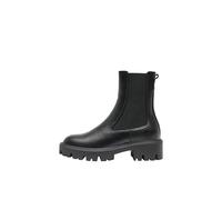 Only Boots Modell BETTY PU-Boot mit elastischen Einsätzen Damen Schwarz Größe 36