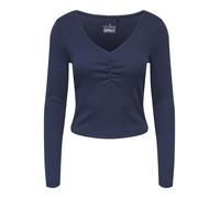 ONLY - ONLBETTY L/S SCALLOP V-NECK CC JRS Navy Blazer - Gr. - M