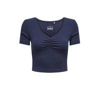 ONLY - ONLBETTY S/S SCALLOP V-NECK CC JRS Navy Blazer - Gr. - XS