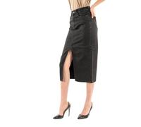 Only Bianca Midi Denim Skirt Schwarz S Frau (Herstellerartikelnummer: 15319268-WashedBlack-S)