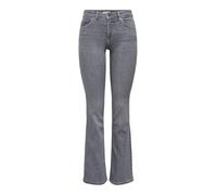 Only Blush Mid Flared Tai0918 Jeans Grau M / 32 Frau (Herstellerartikelnummer: 15233721-GreyDenim-32-M)
