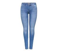 Only Blush Life Mid Waist Skinny Jeans XS Medium Blue Denim (Herstellerartikelnummer: 15225794-MediumBlueDenim-34-XS)
