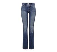 Only Blush Flared Fit Rea1303 Low Waist Jeans Blau M / 32 Frau (Herstellerartikelnummer: 15315647-MediumBlueDenim-32-M)
