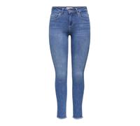 ONLY - ONLBLUSH MID SK ANK RW DNM REA1319 NOOS Medium Blue Denim - Gr. - XS/34