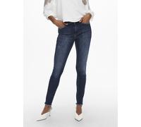 ONLY - ONLBLUSH MID SK ANK RW REA811 NOOS Dark Blue Denim - Gr. - XS/34