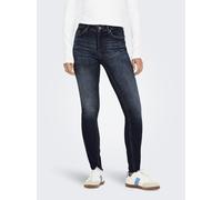 Only Skinny Jeans Skinny Fit Mittlere Taille Offener Saum Jeans für Damen - S/32