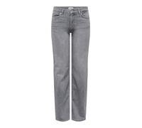 ONLY Female Straight-Fit Jeans ONLBLUSH Mittlere Taille Gerade geschnitten Jeans