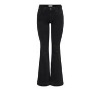 ONLY - ONLBLUSH MW RETRO FLARED DNM DIA440 BF Washed Black - Gr. - 30